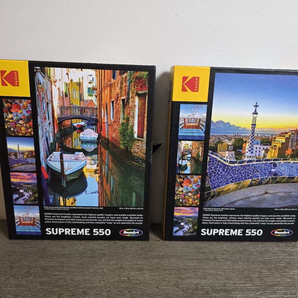 Kodak Supreme 550 Piece Puzzle Set - Picture 3 of 11